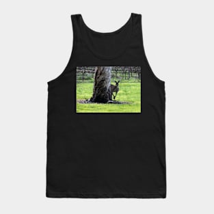 Peek a boo Kangaroo Tank Top